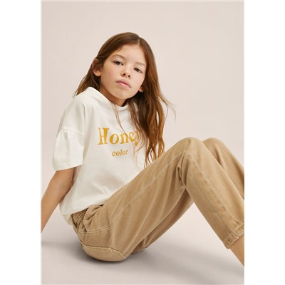 Jeans slouchy pinzas  -  Niña | MANGO OUTLET España