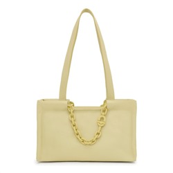 Bolso shopper Manifesto - cuero - verde pálido