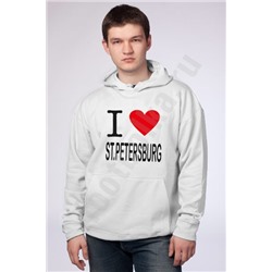 Толстовка "I love Spb"