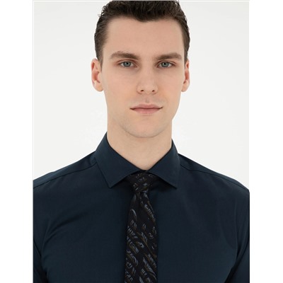 Laciverert Ex. Slim Fit Основная рубашка с длинным рукавом