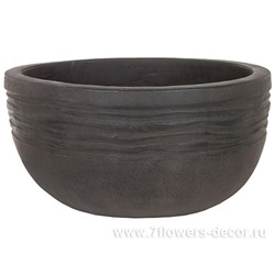 Чаша терракота Nobilis Marco "Stone Round", D45хН22 см