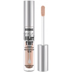 Жидкие матовые водостойкие тени для век LuxVisage (Люкс Визаж) Matt Tint Waterproof 12H, тон 101 - Cream Beige