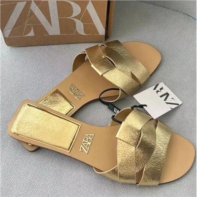 Шлепки на тонкой подошве ZAR*A