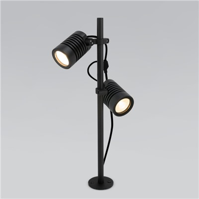 Нарушена упаковка!   Садово-парковый светильник Elektrostandard Landscape/2 (041 FL LED) черный (a058259)