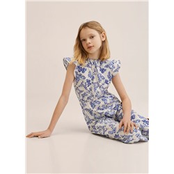 Mono estampado mariposas -  Niña | MANGO OUTLET España