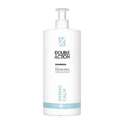 Шампунь смягчающий "DERMO CALM SHAMPOO" DOUBLE ACTION, 1 000 мл/1351