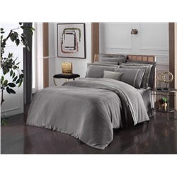 Постельное белье Sarev ELITE GROUP евро N318 KIMERA CUPRO Vegan Silk v3/LILA
