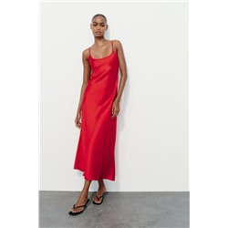 SATIN DRESS