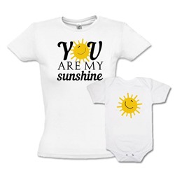 Комплект для мамы и ребенка "Sunshine" с боди