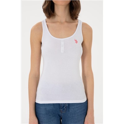 Женщина White Basic T -Fish Surprise Discount в корзине