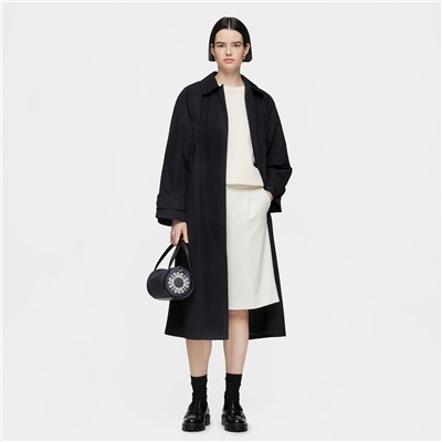 Bolso cilíndrico Miranda Soft - gris oscuro