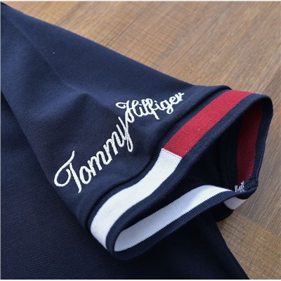 Мужская футболка из сетчатого хлопка Tommy Hilfige*r  ОРИГИНАЛ!