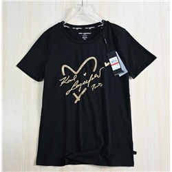 Футболка женская из хлопка   KARL LAGERFEL*D ОРИГИНАЛ!