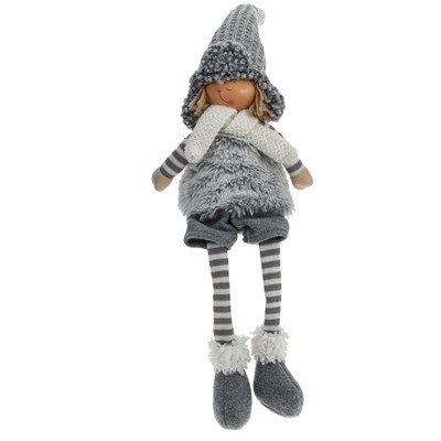 Игрушка набивная "Девочка", L16 W11 H57/36 см, 2в.