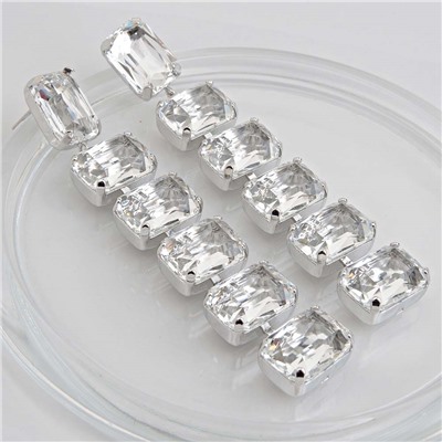 Серьги длинные на гвоздиках арт. 13 3738 (id 277075)