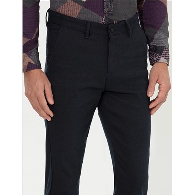 Brown Slim Fit Canvas Bloys