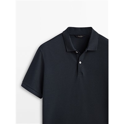 Polo piqué 100% algodón