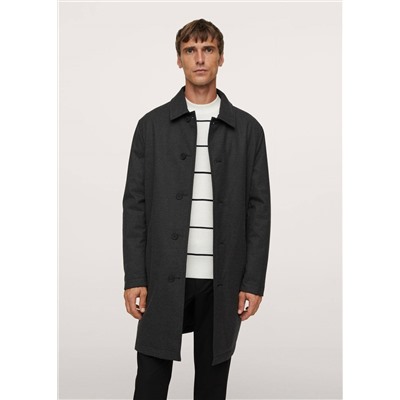 Trench impermeable reversible -  Hombre | MANGO OUTLET España