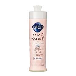 KAO Средство для мытья посуды "CuCute" (с ароматом ромашки / бережное для кожи рук) 230 мл, дозатор / 24