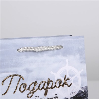 Пакет подарочный ламинированный, упаковка, «Present for you», S 15 х 12 х 5,5 cм