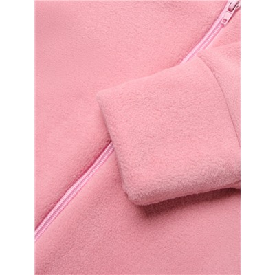 Комбинезон флисовый детский MINAKU: Fleece Soft, розовый, рост 104 см
