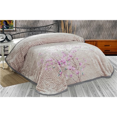 Покрывало EVLEN SUPER SOFT (двухстороннее,2слойное) п/э 220*240  евро Y 940 v8 (D-012) (Акция)