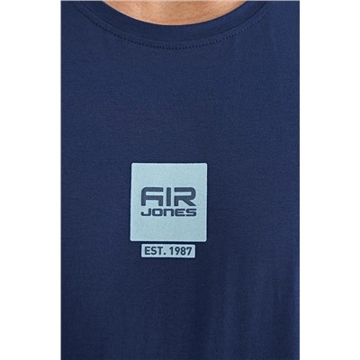 Мужская футболка Bert Indigo Standard Fit — 88210 A11ER-88210