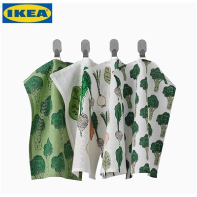 Комплект из четырех хлопковых кухонных полотенец IKE*A