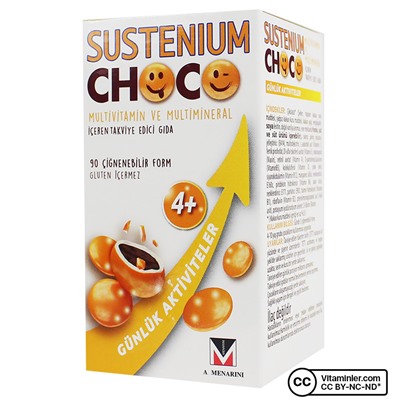 Sustenium Choco Multivitamin 90 Жевательная форма