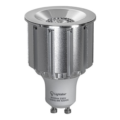 Нарушена упаковка.   Светодиодная лампа GU10 7W 4000K (белый) HP16 LED Lightstar  940234