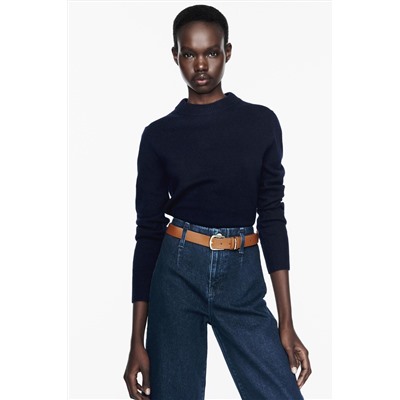 JEANS Z1975 WIDE LEG CROPPED TIRO ALTO CINTURÓN