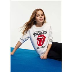 Sudadera rolling stones -  Niña | MANGO OUTLET España