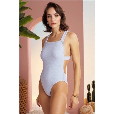 Купальник Backless 211104 Сиреневый Фиолетовый