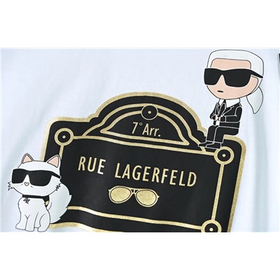 Хлопковая футболка KARL LAGERFEL*D ОРИГИНАЛ!