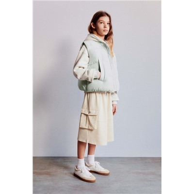 CHALECO ACOLCHADO CUELLO BOMBER