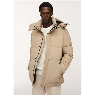 Anorak impermeable capucha -  Hombre | MANGO OUTLET España