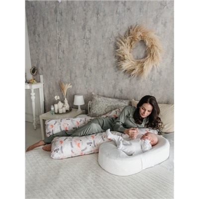 Люлька-кокон "Baby" для новорожденных memory foam MF447