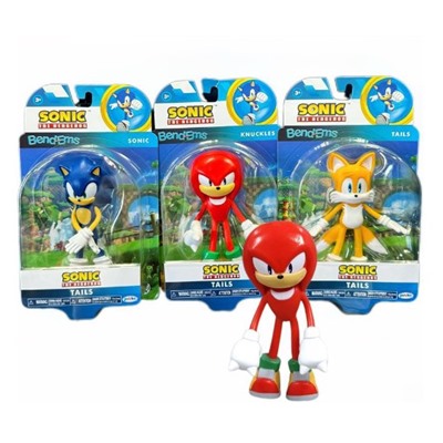 Детская игрушка с подвижными руками и ногами Super Soni*c Wire Doll ( набор 3 шт)