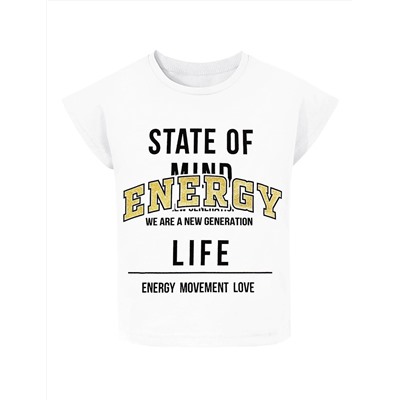 Футболка детская KETMIN ENERGY цв.Белый
