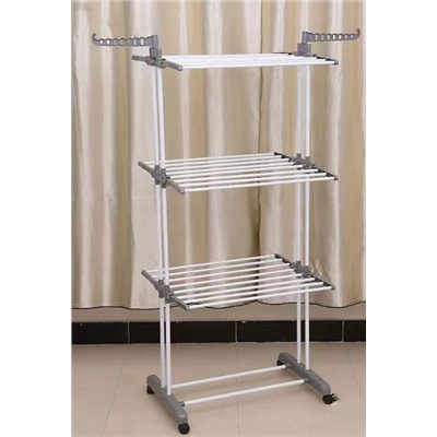 Сушилка для белья напольная 76x50x172 см / L68gray /уп 6/3,1 кг