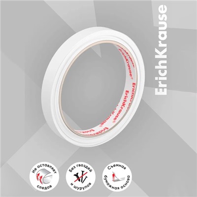 Клейкая лента двусторонняя, 12 мм х 10 метра, ErichKrause, прозрачная