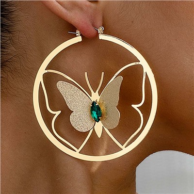 Серьги с замком кольцо арт. 13 4086 (id 279829)