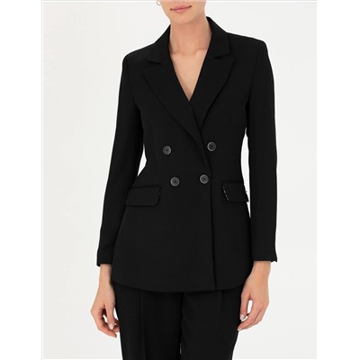 Black Cruve Slim Fit Jacket