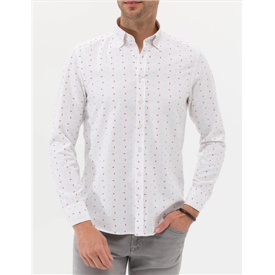 Рубашка с длинным рукавом Red Slim Fit
