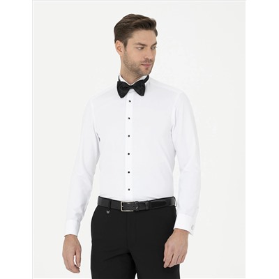 Рубашка для смокинга с белым Slim Fit
