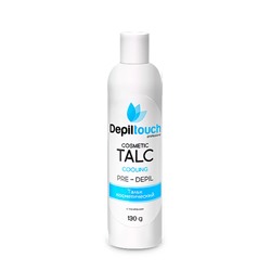 Тальк косметический с ментолом, 130 гр, бренд - Depiltouch Professional