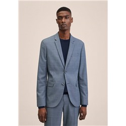 Americana traje super slim fit cuadros -  Hombre | MANGO OUTLET España