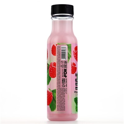 Гель для душа женский, 350 мл, аромат малины, BEAUTY FOOD