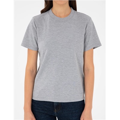 Серый меландж Slim Fit T -For