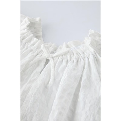 VESTIDO TEXTURA LAZO